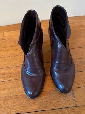 Everybody by bz. Moda Wms Heeled Brown Leather Ankle boot size 40